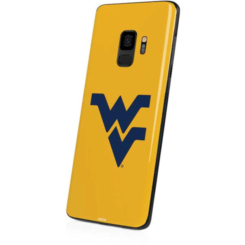 West Virginia University Yellow Background Galaxy S9 Skin